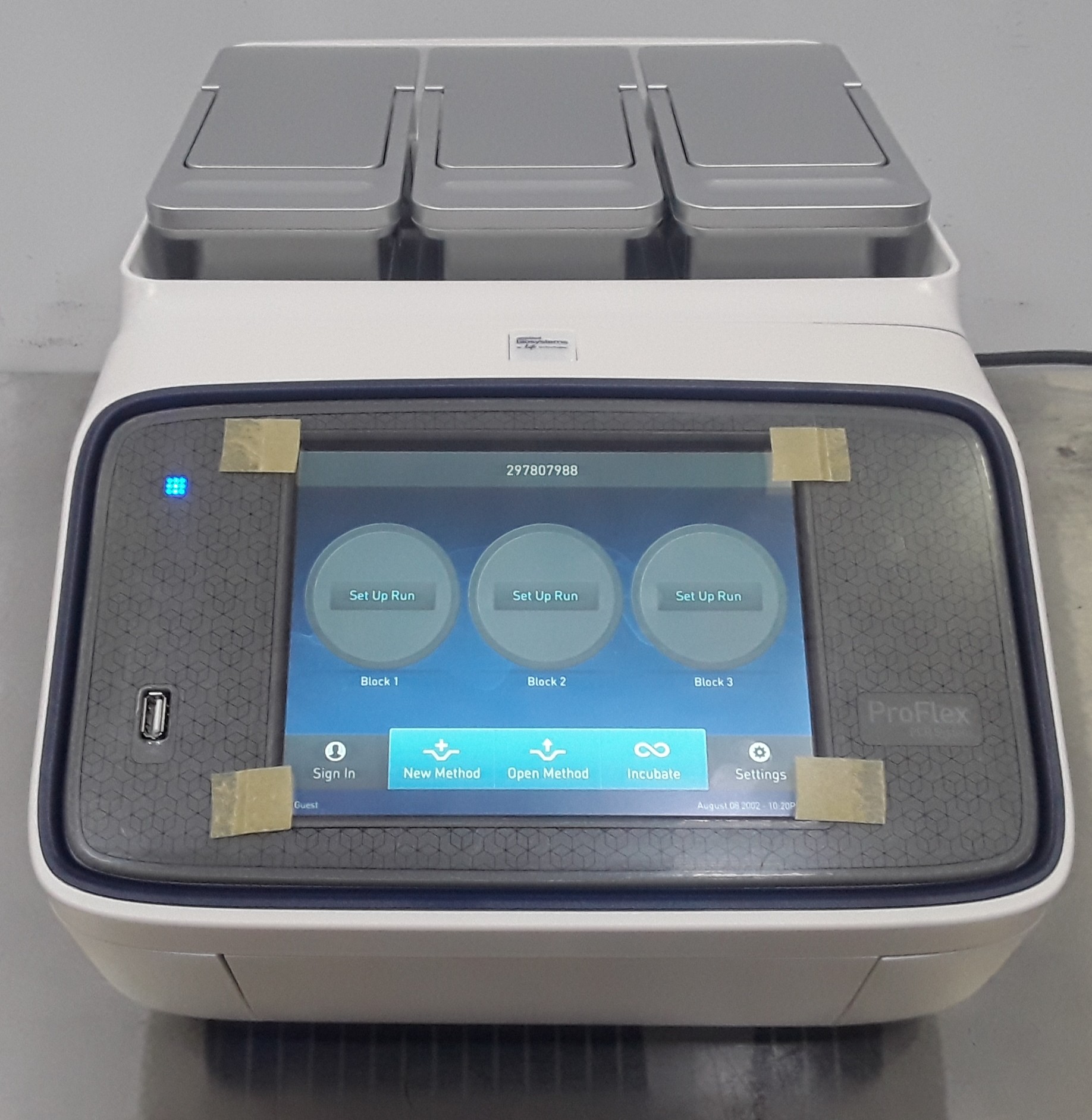 ABI ProFlex Model 4483636 Thermal Cycler 3x32-Well Used Flexible System
