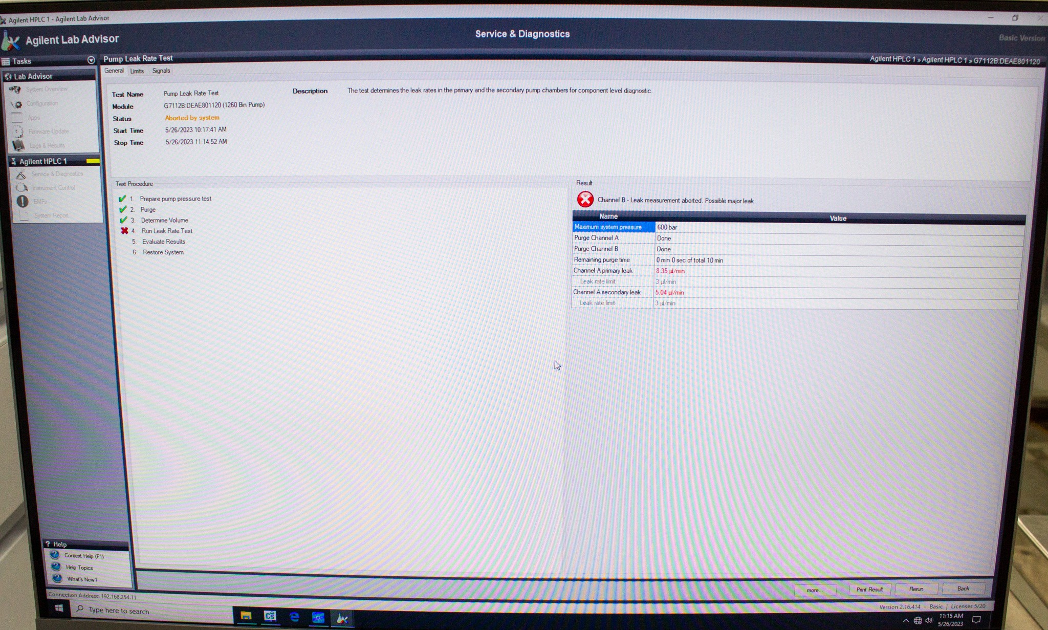 Agilent 1260 Infinity II LC Purification System Analytical-Scale Used Functional