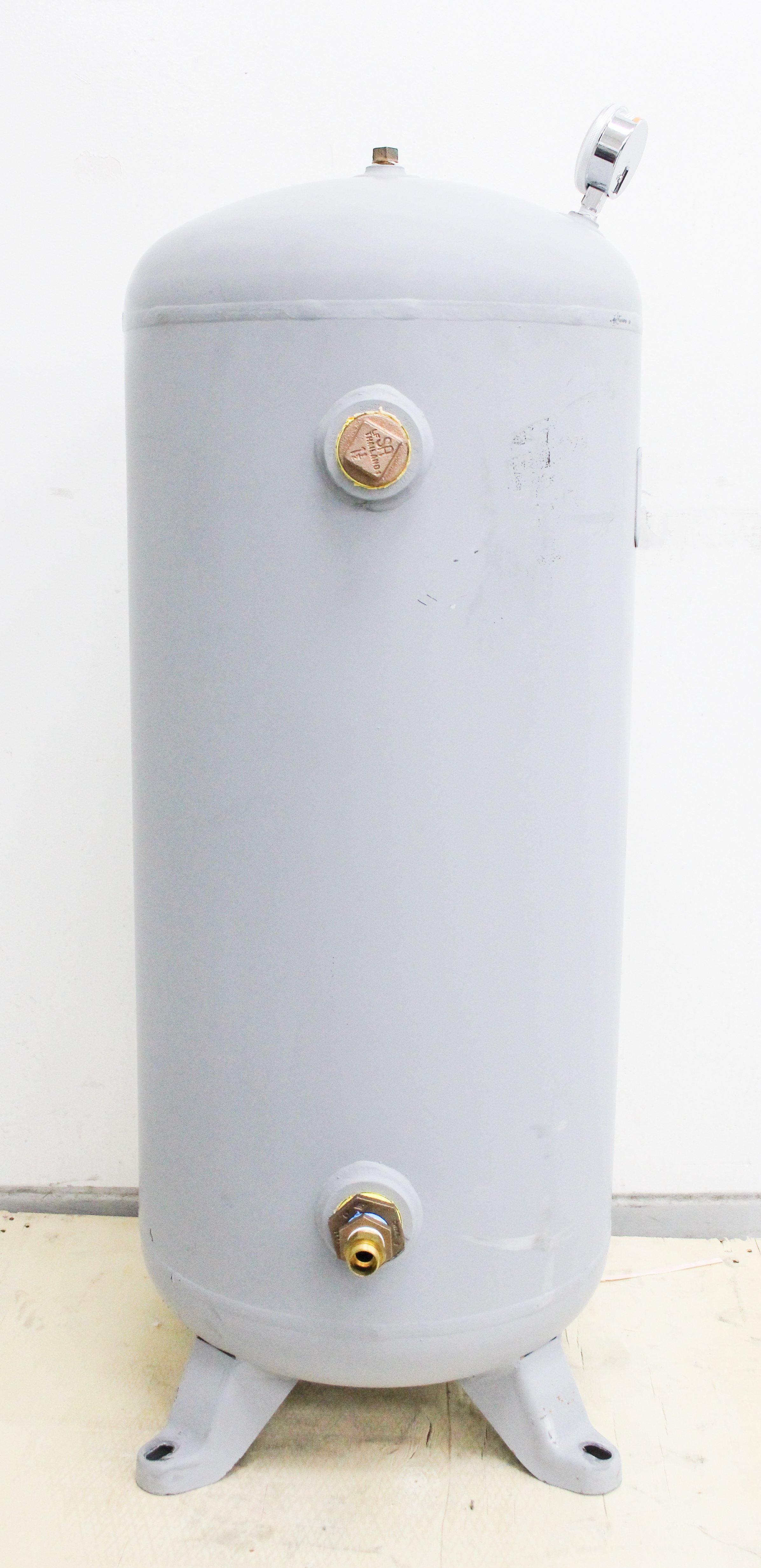 Steel Fab A10040 Vertical Air Receiver Tank 30 Gallon 200 PSI Used