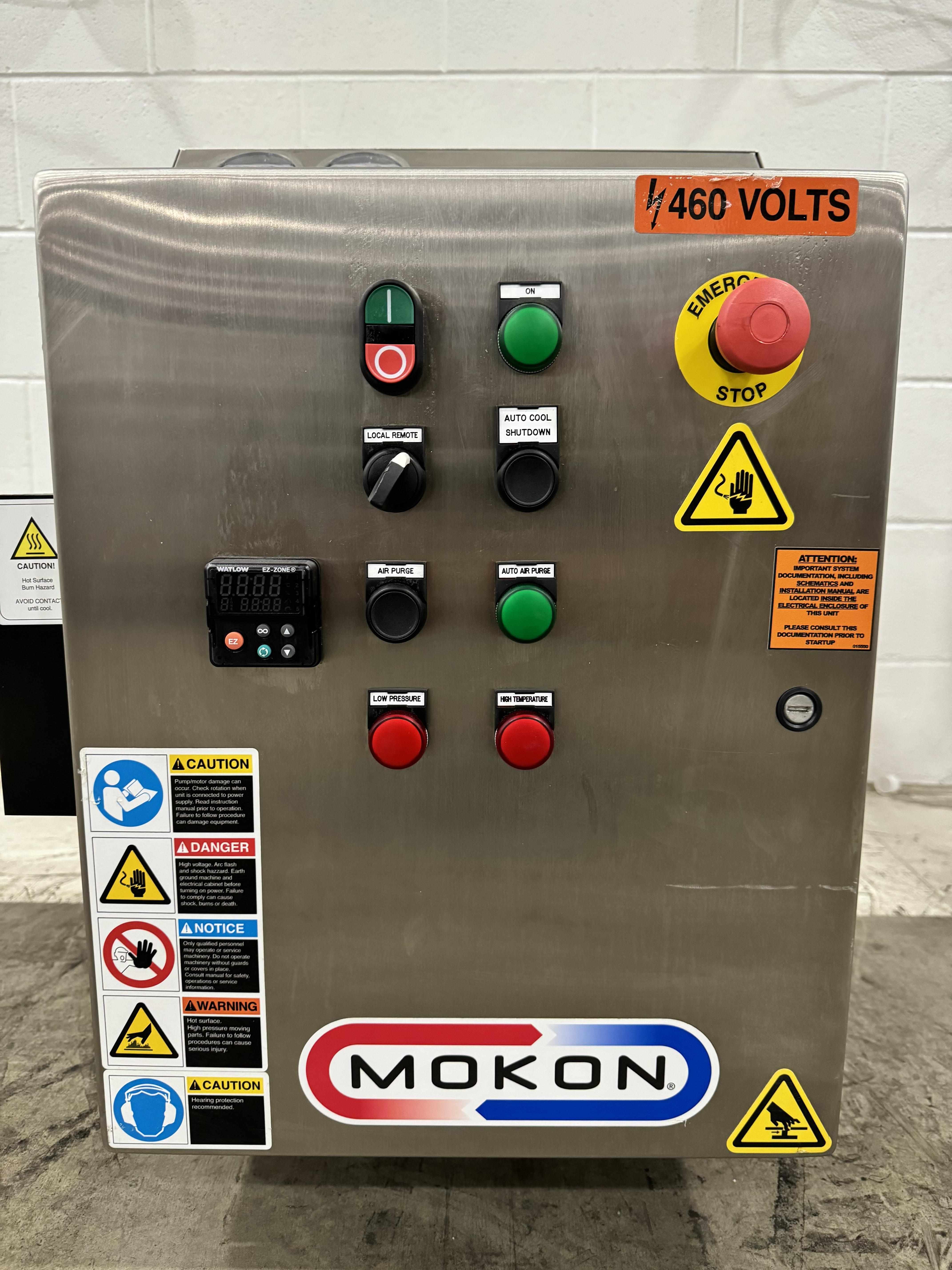 Mokon DT4C18AHC Water Temperature Control System Stainless Steel 250F