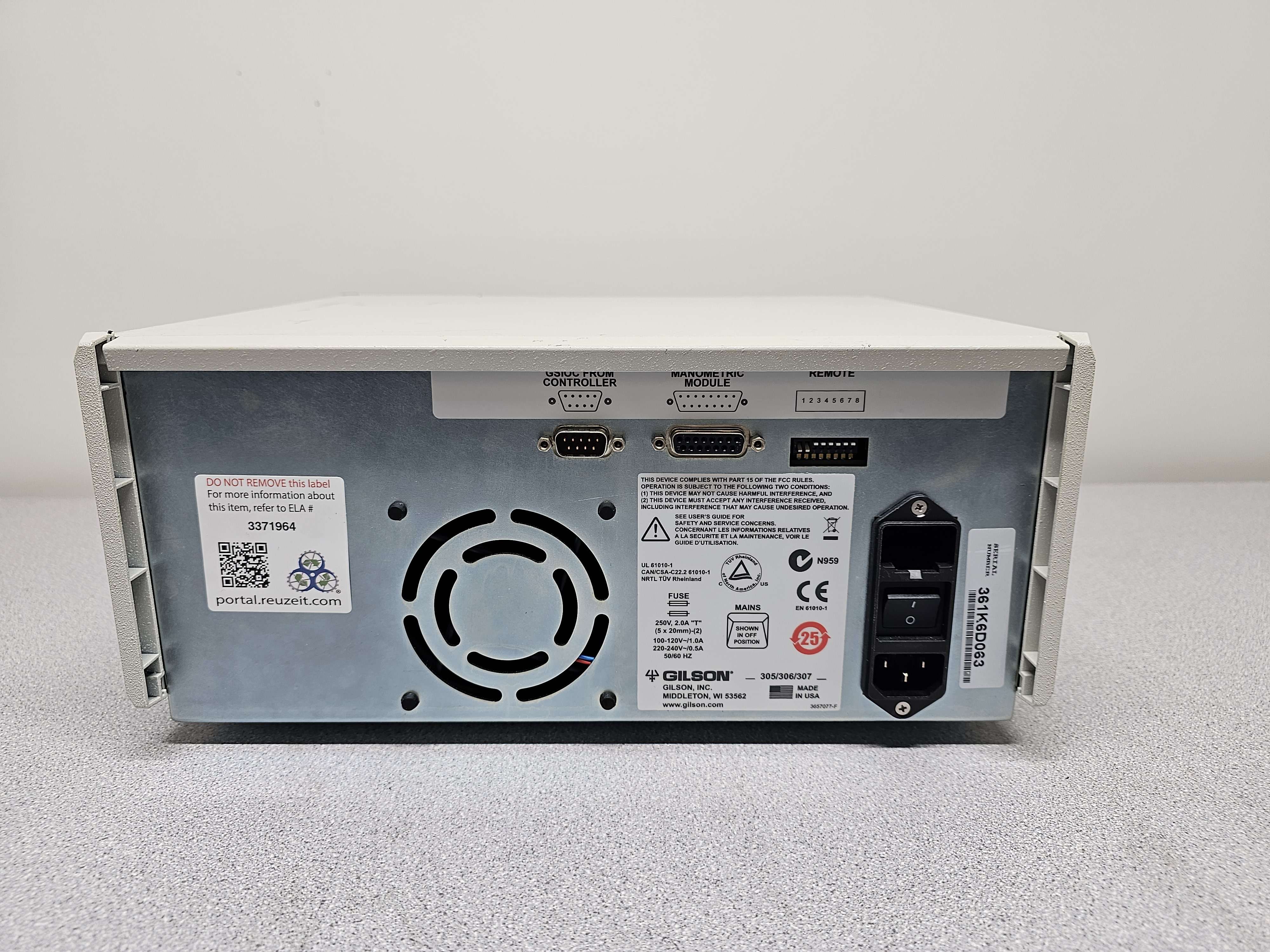 Gilson 306 HPLC Pump Multi-Pump Applications 10-200 mL/min