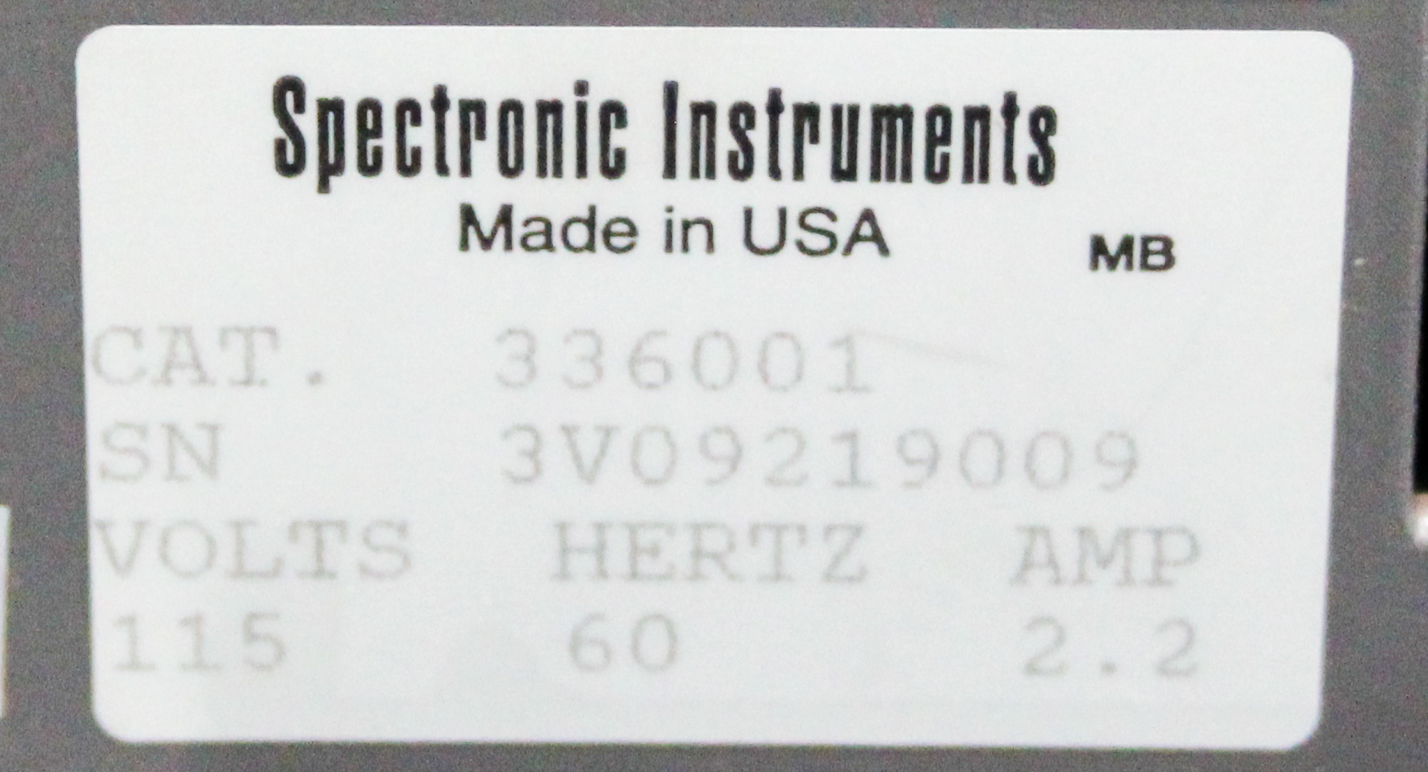 Spectronic Genesys 5 UV-Vis Spectrophotometer Industrial Lab Used 200-1100nm