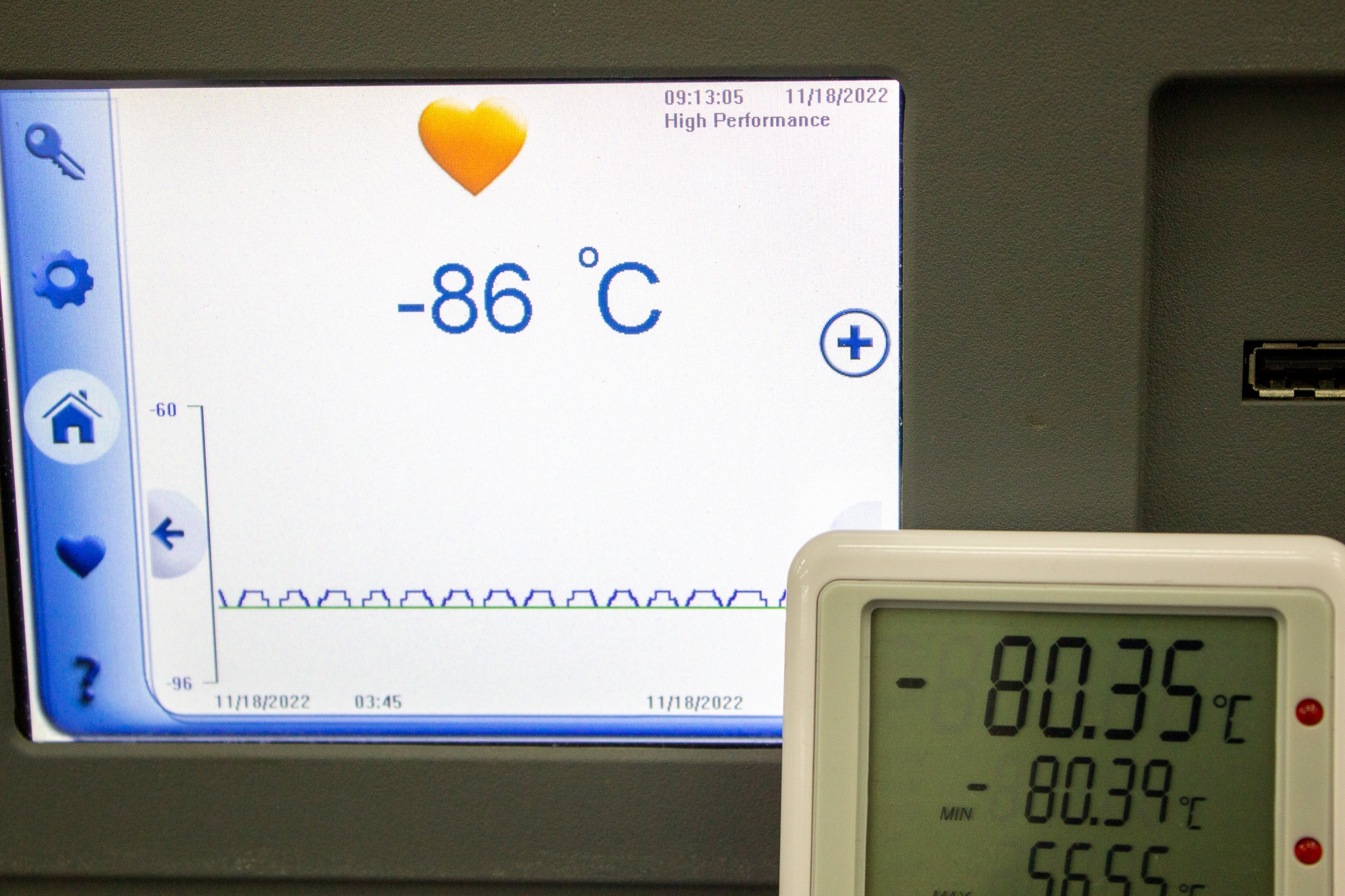 Thermo UXF50086D60 Revco Ultra Low Temp Freezer Capacity -86C 24.1 cu ft