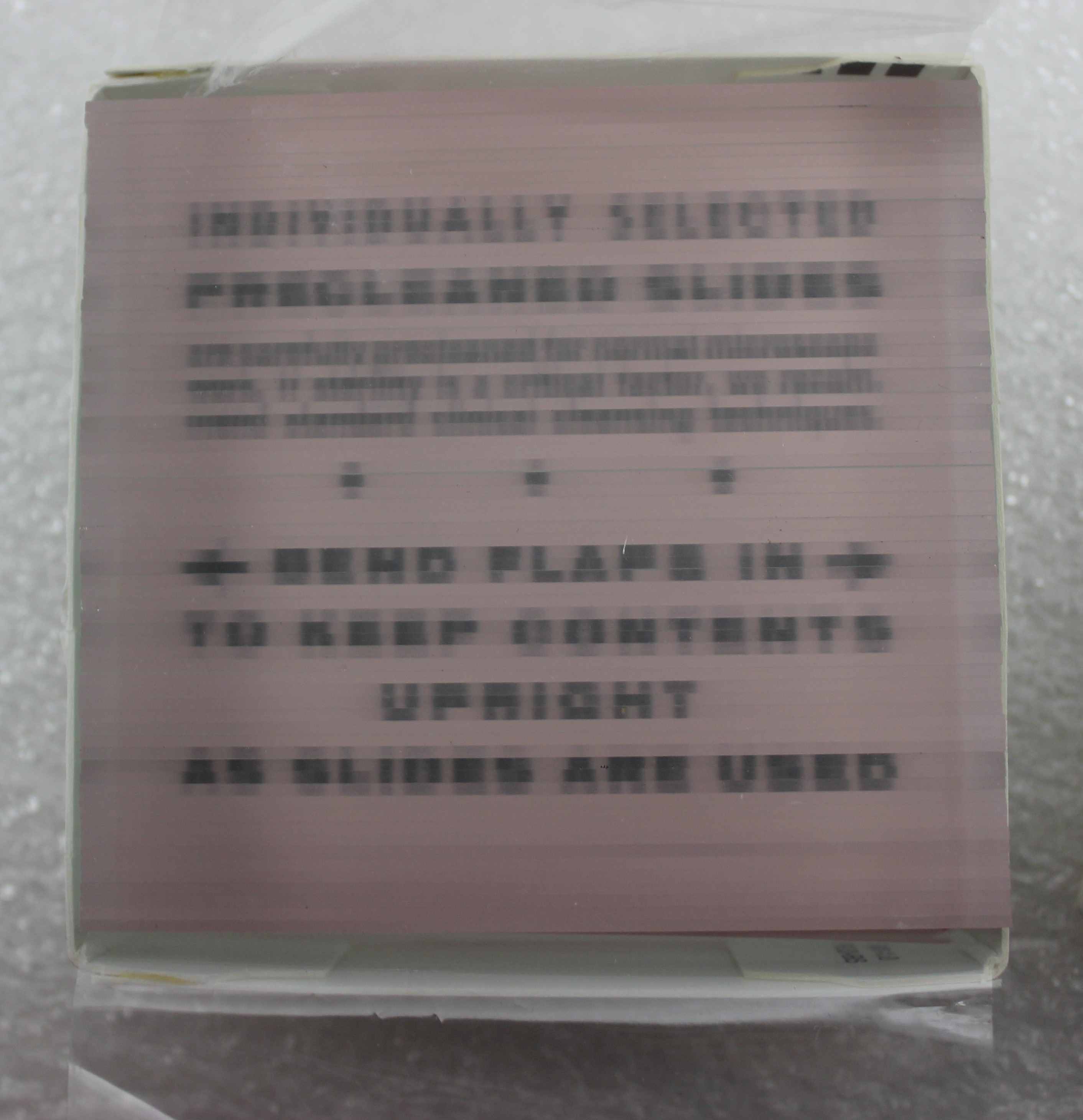 VWR 48300-025 Micro Slides Plain Precleaned Lab Consumable 20 Sheets TK