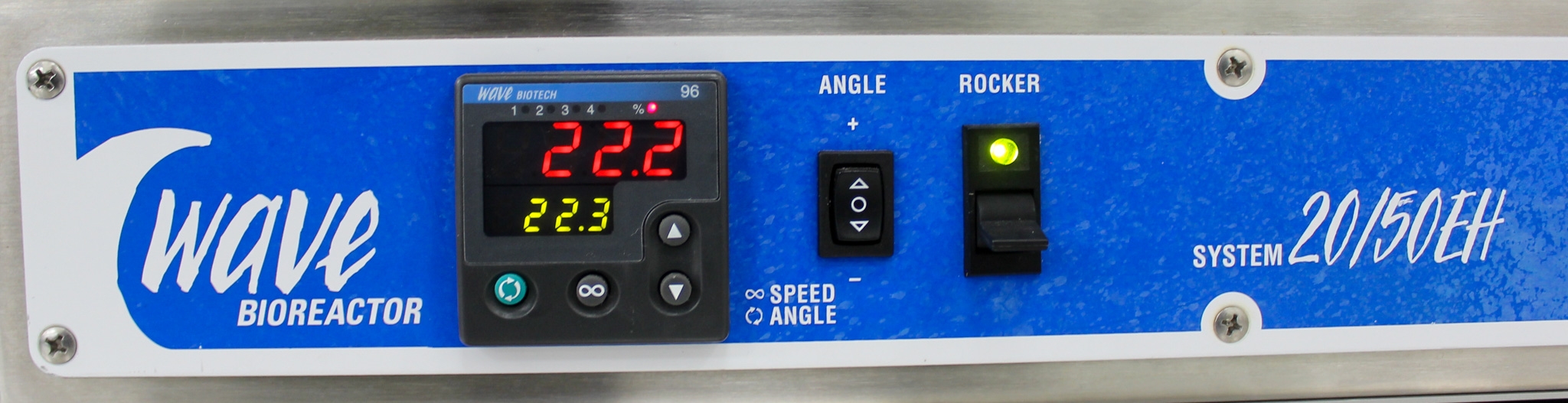 Wave Bioreactor 20/50EH Cell Culture Protein Manufacture Used 50L System