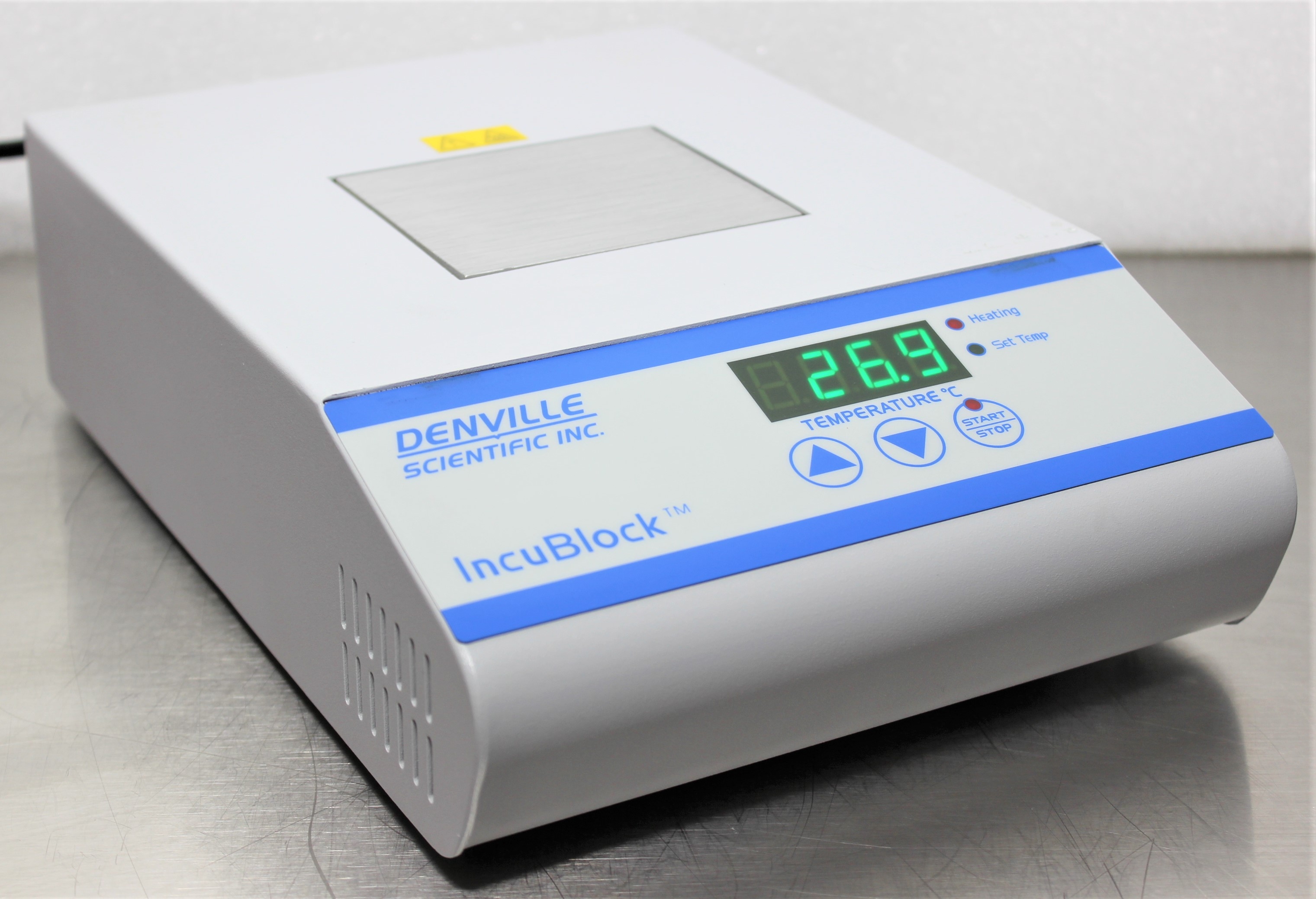 Denville Incublock D1100 Small Dry Bath/Heat Block 150C Turn-Key Used 120V