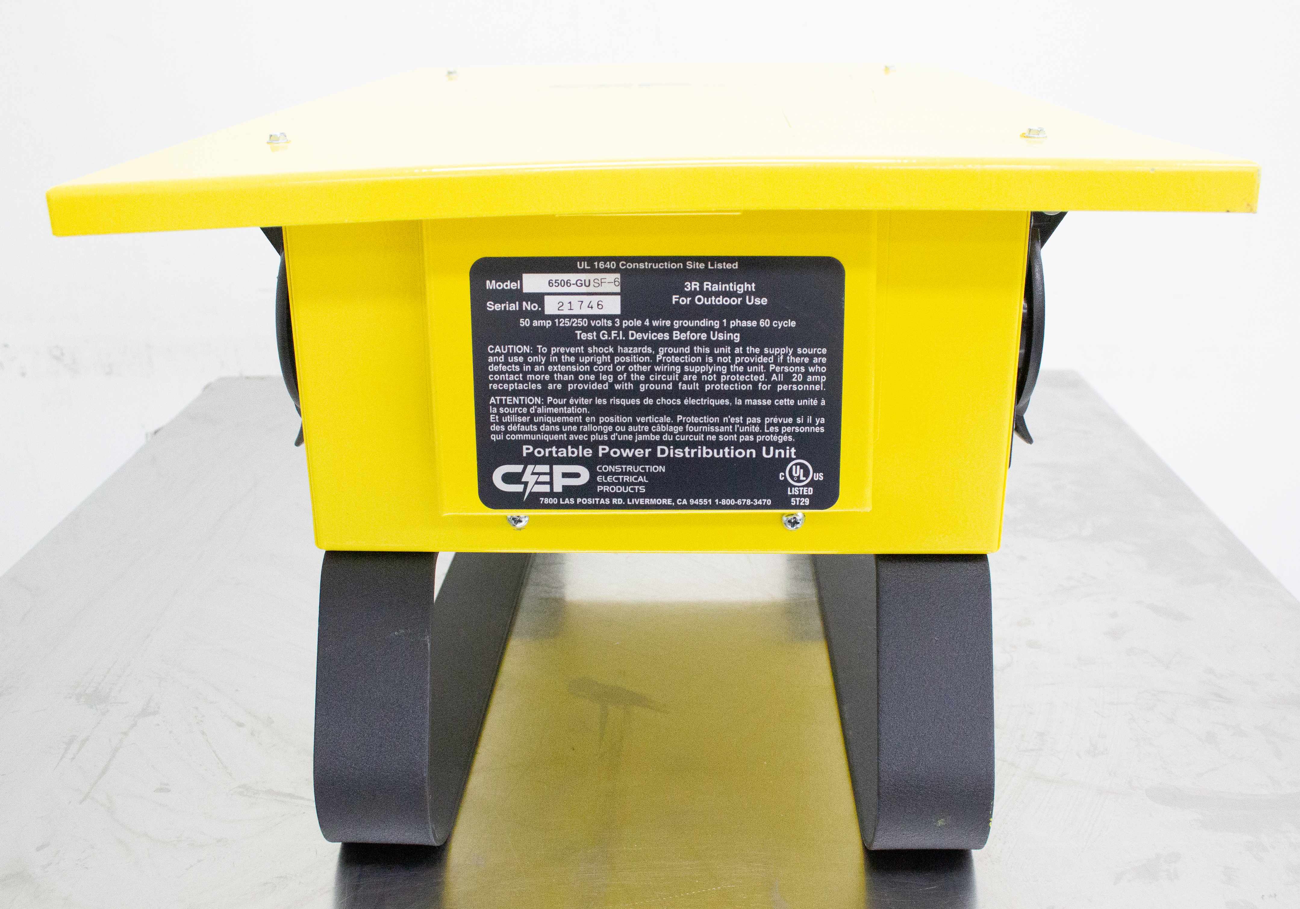 CEP 6506-GU SF-6 Power Distribution Unit Outdoor Electrical Safety