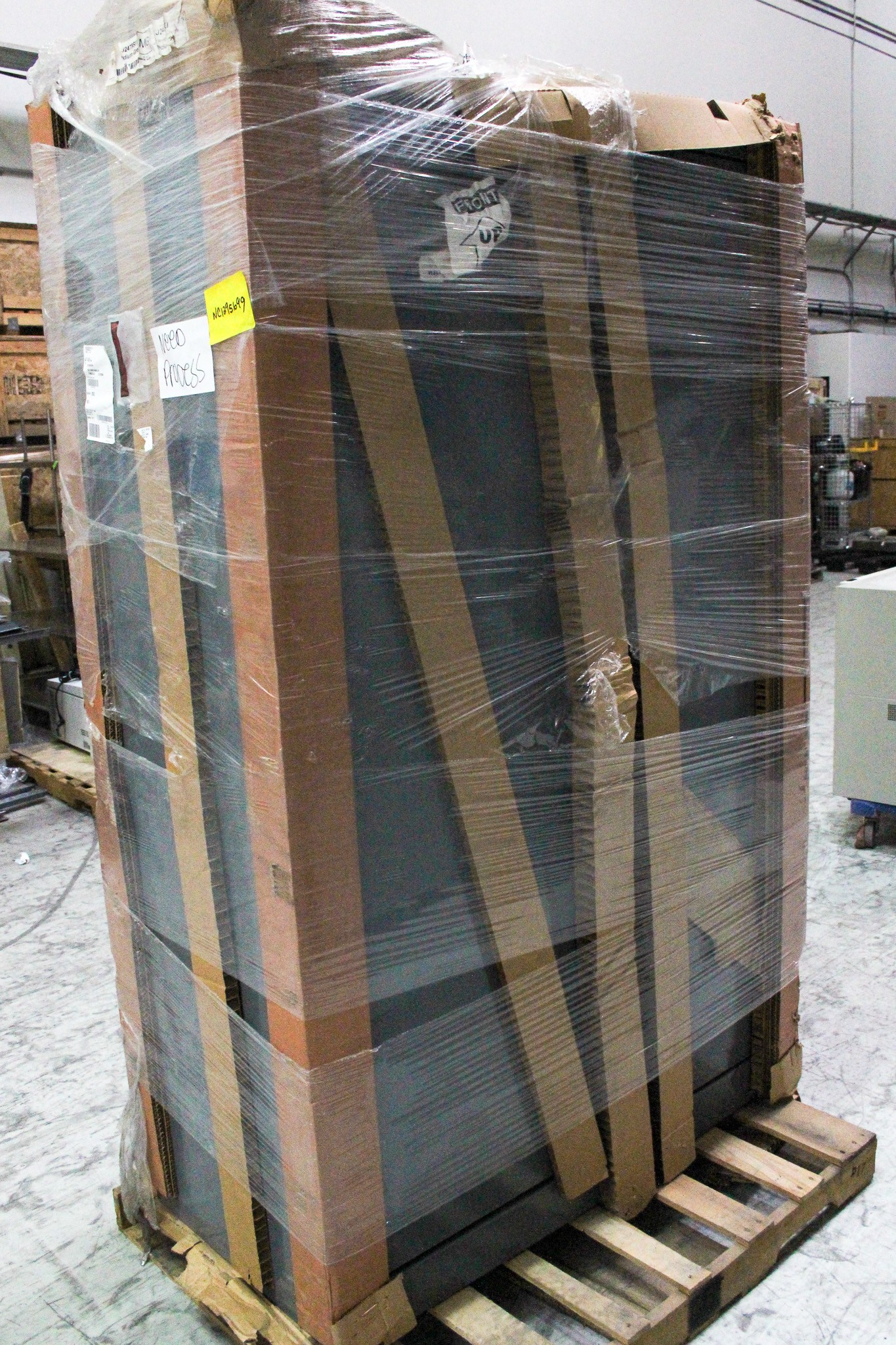 Tennsco J2478SU Cabinet Storage Heavy-Duty Gray 2-Door w/ Lock System