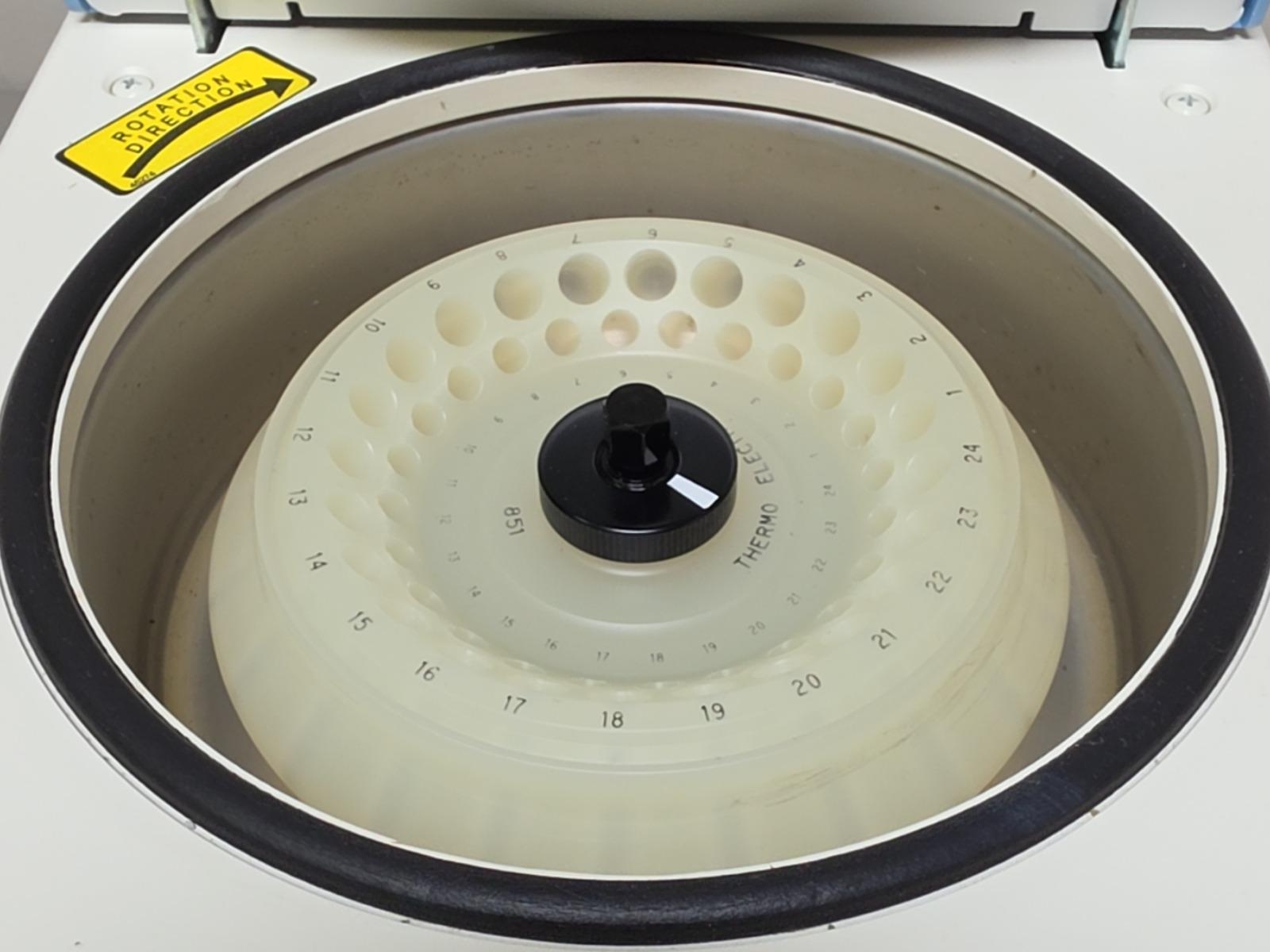 THERMO / IEC MICROLITE MICROCENTRIFUGE 3580 WITH ROTOR