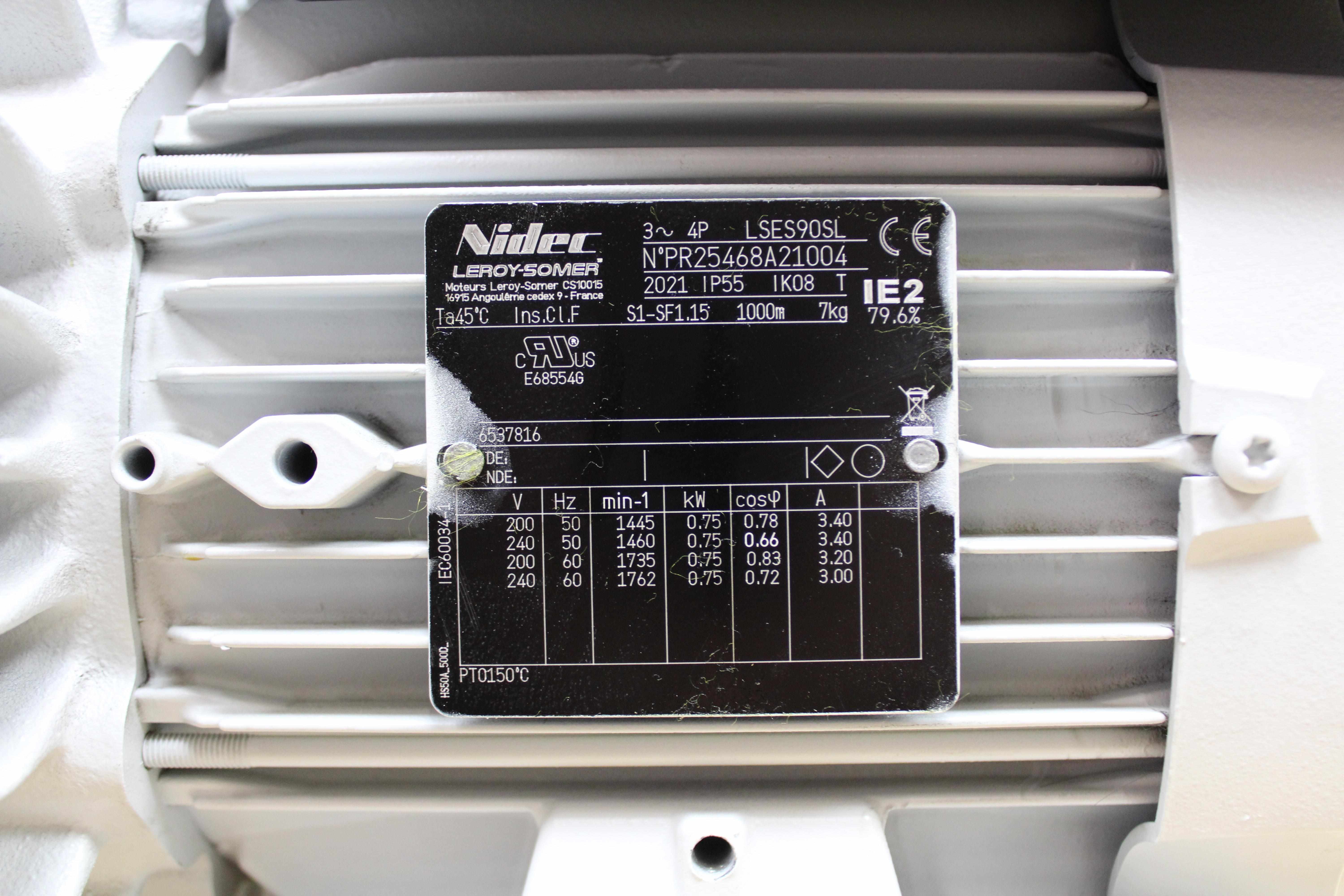 Leybold Sogevac SV65BIFC Vacuum Pump Compact Design Low Noise Operation