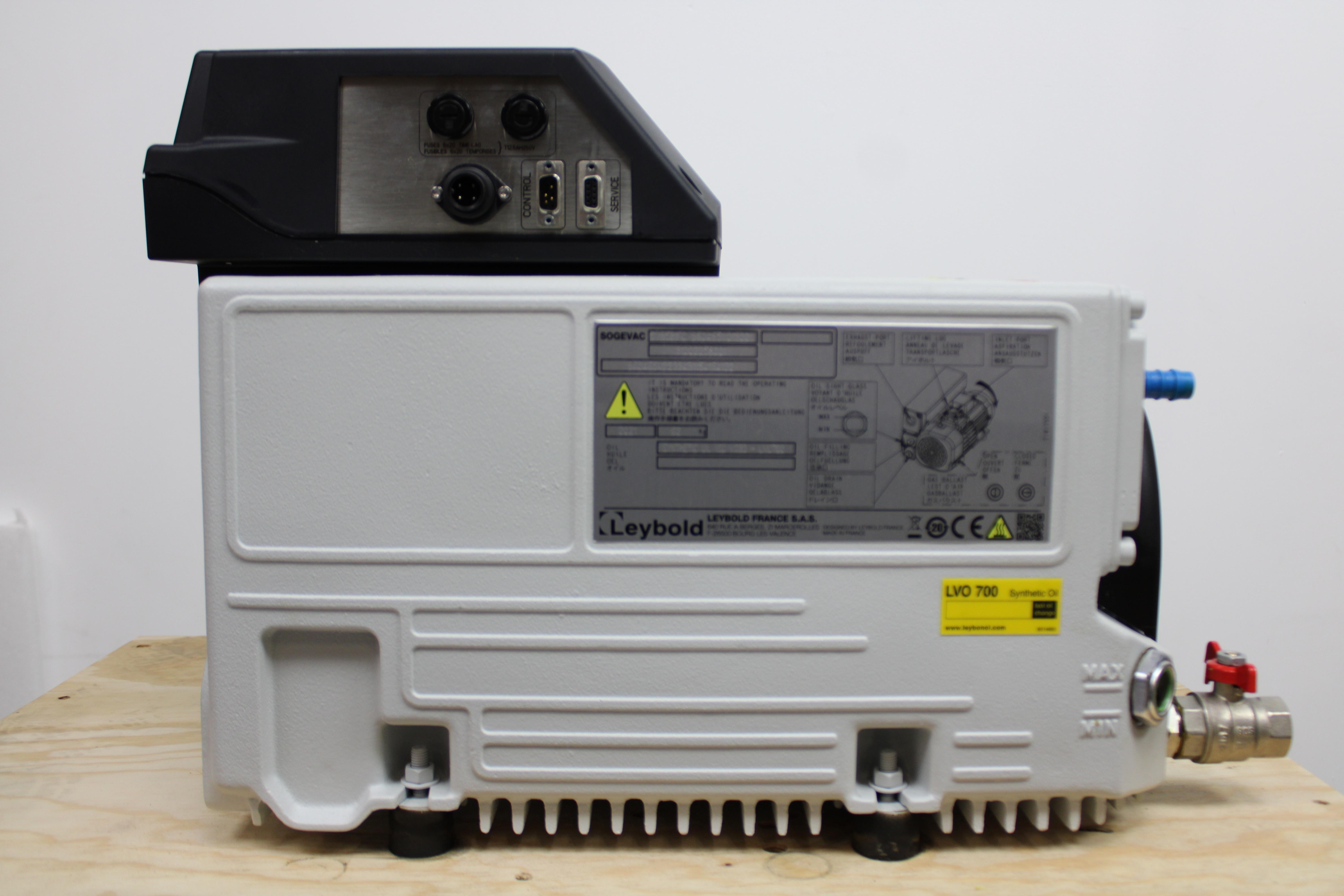 Leybold Sogevac SV65BIFC Vacuum Pump Compact Design Low Noise Operation