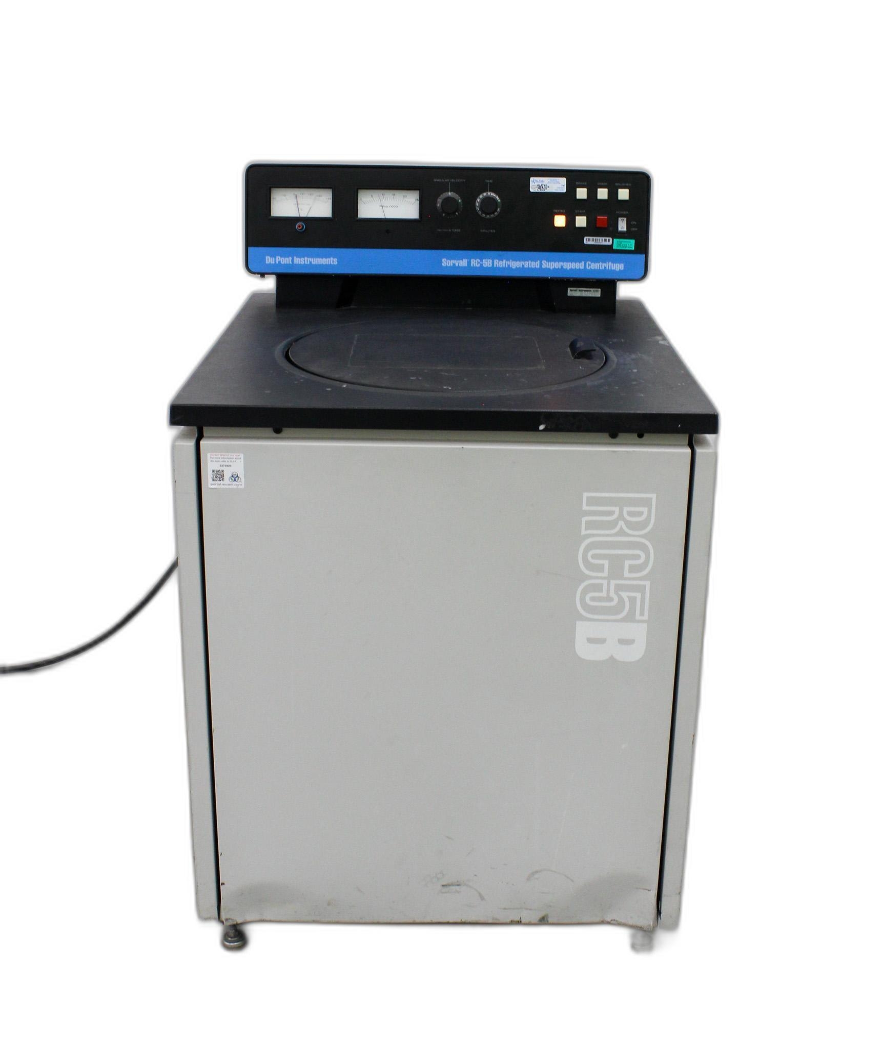 Sorvall RC-5B Refrigerated Centrifuge 21,000 RPM -20C to +40C