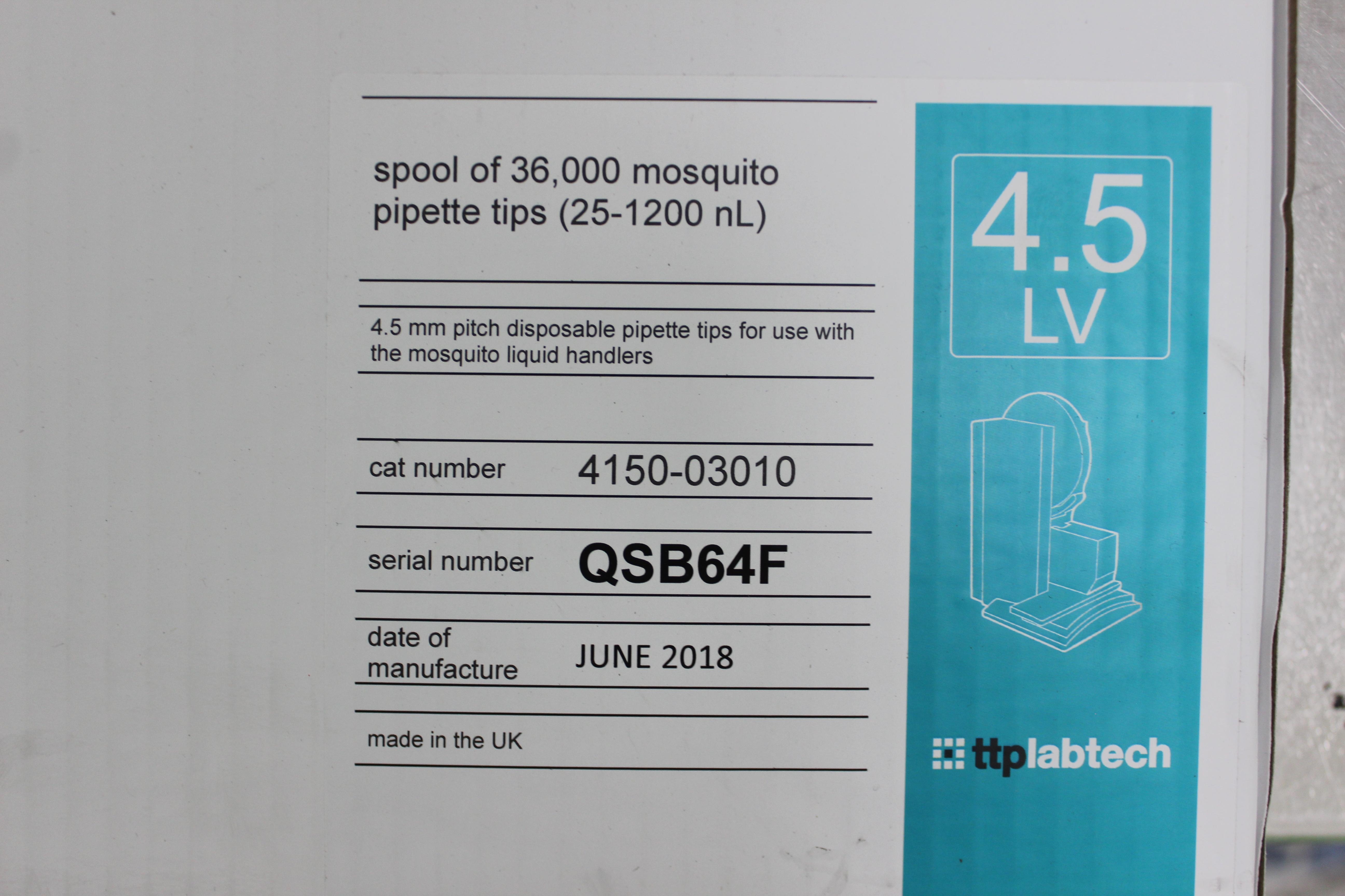 LabTech Mosquito Crystallography Robot Automated Pipetting 25nL-5uL Good