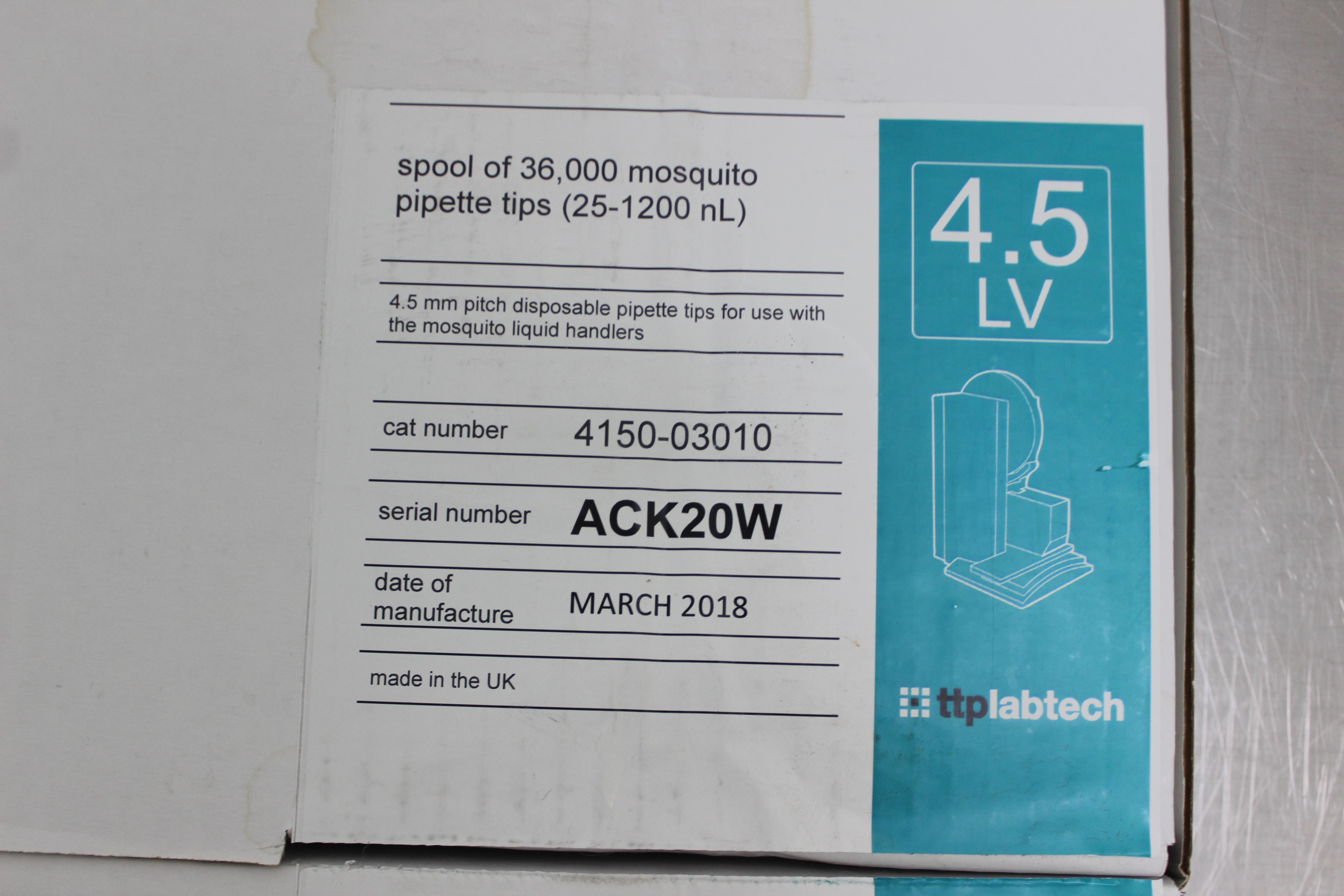 LabTech Mosquito Crystallography Robot Automated Pipetting 25nL-5uL Good