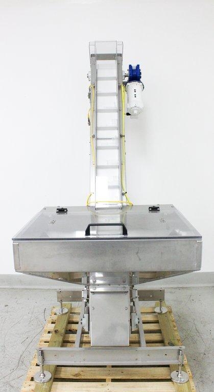 Shibuya Hoppmann EP04/06 Elevating Prefeeder Sorter Stainless Steel 250lbs