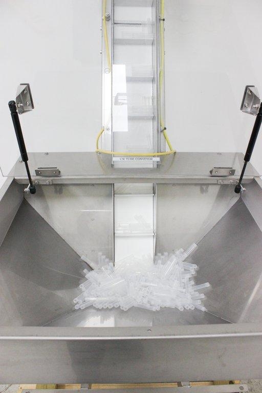 Shibuya Hoppmann EP04/06 Elevating Prefeeder Sorter Stainless Steel 250lbs