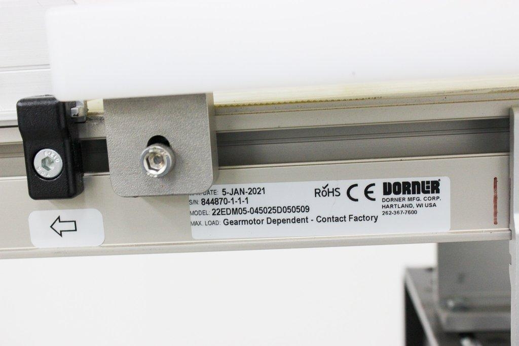 Dorner 22EDM05-045025D050509 Conveyor System Low Profile 2200 Series