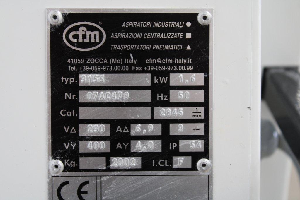 CFM 3156 Industrial Vacuum with Oversized Filter and HEPA Options