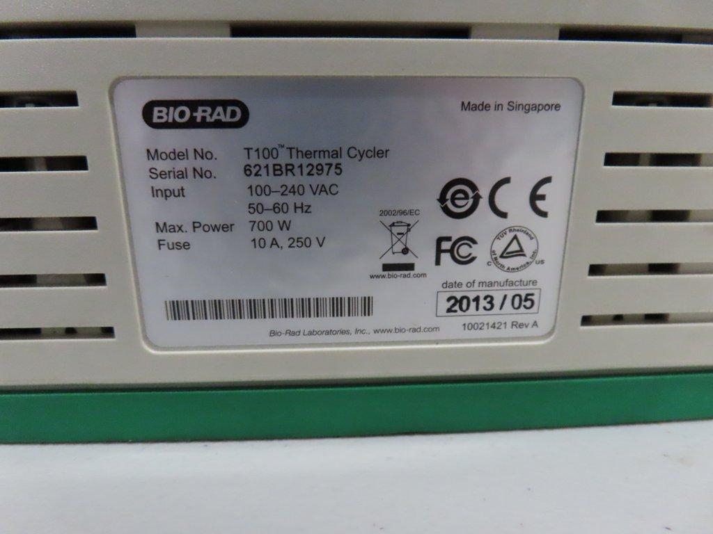 BIO-RAD T100 Thermal Cycler for PCR Applications, Fair Condition