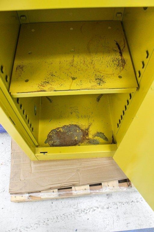 Protectoseal 5517 Flammable Cabinet 12-Gal Manual Secure Double-Wall Steel