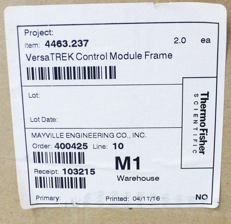 MEC VersaTREK Control Module Frame E-Class 4463.237 System Frame Unit