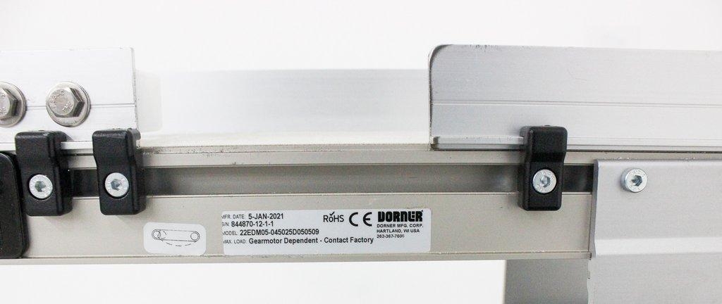 Dorner 2200 Series Conveyor 22EDM05 Precision Parts Handling Custom Unit