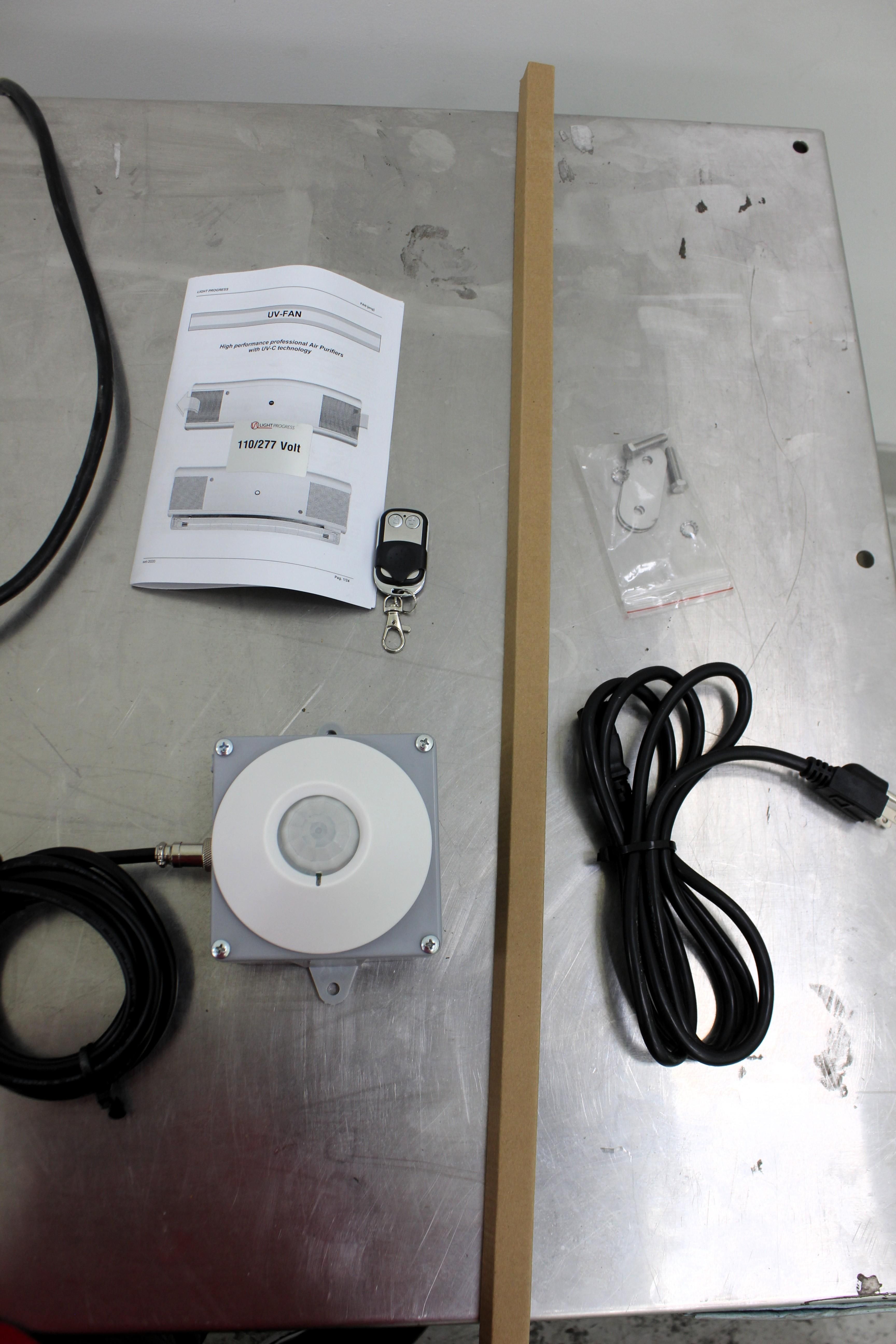 LightProgress UV-Fan M2/95HP-US Air Purifier UV-C 450sq.ft. Ventilated