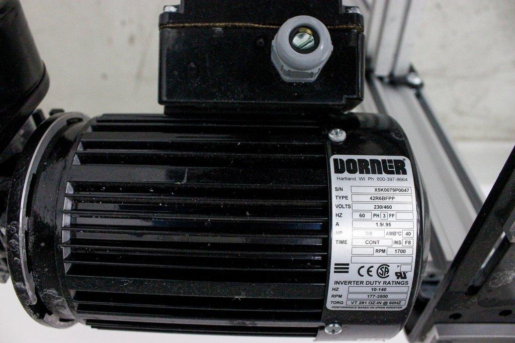 Dorner 2200 Series Conveyor 22EDM05 Precision Parts Handling Custom Unit