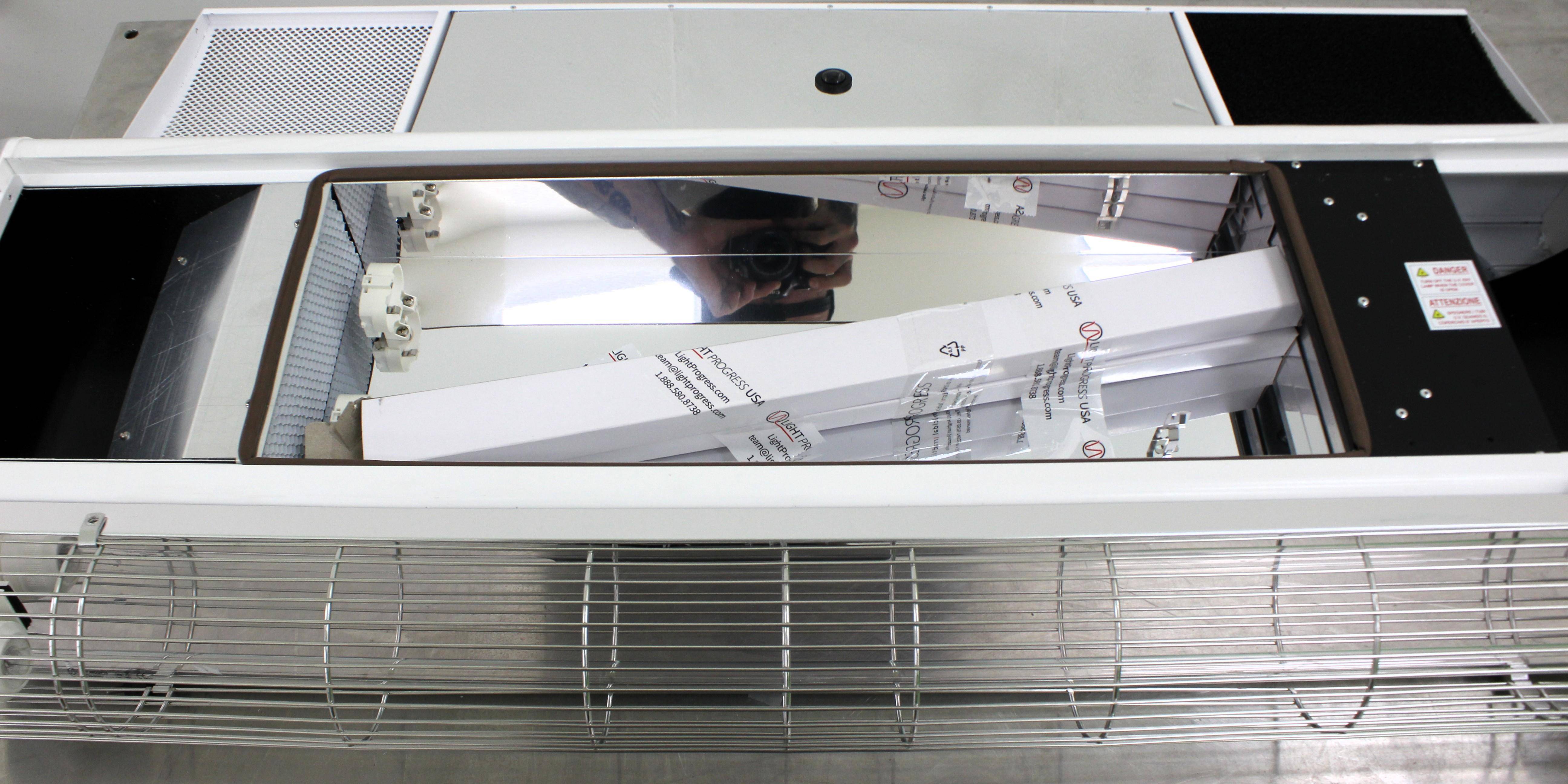 LightProgress UV-Fan M2/95HP-US Air Purifier UV-C 450sq.ft. Ventilated