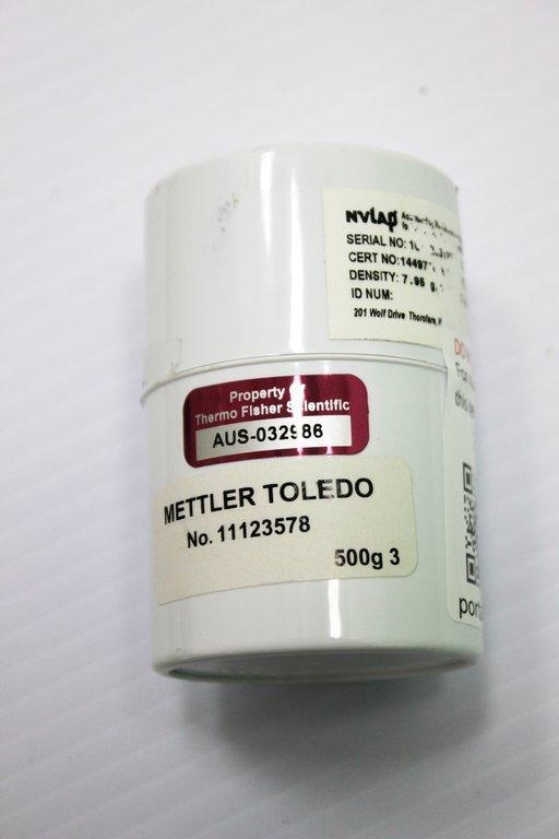 Mettler Toledo 500g Calibration Weight Precision Analytical Balance Module