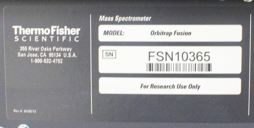 Thermo Orbitrap Fusion Mass Spec Tribrid Fast Analysis Good Condition