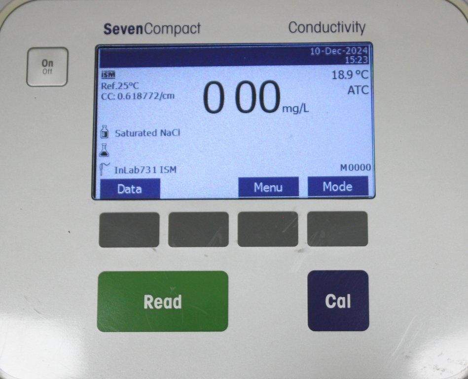 Mettler Seven Compact S230 Meter pH/Conductivity 120V 50/60Hz US