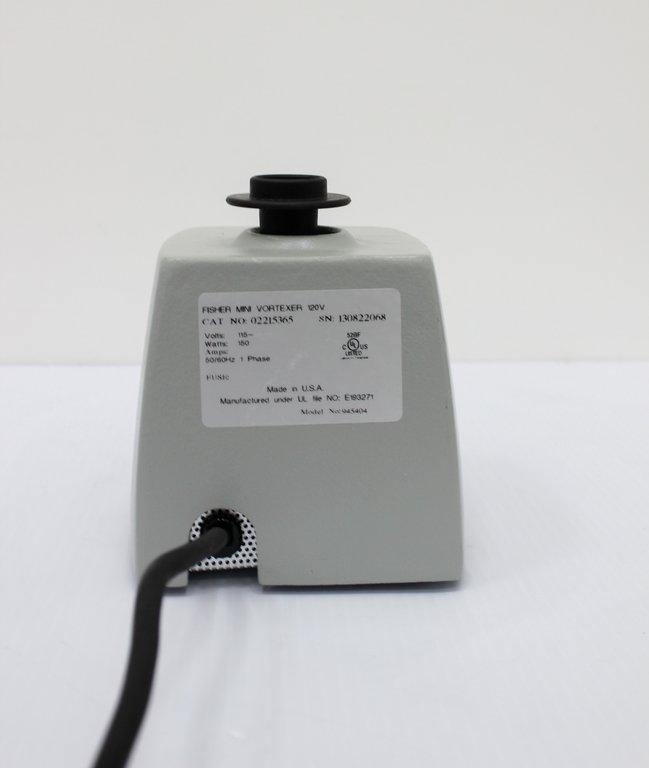 Fisher Mini Vortex Mixer 02215365 Benchtop Equipment 3000 RPM Operational