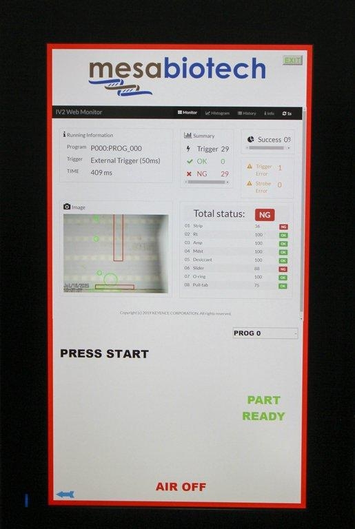 MesaBiotech 15000-000-000 Test Kit Inspection 8-12 Good Condition