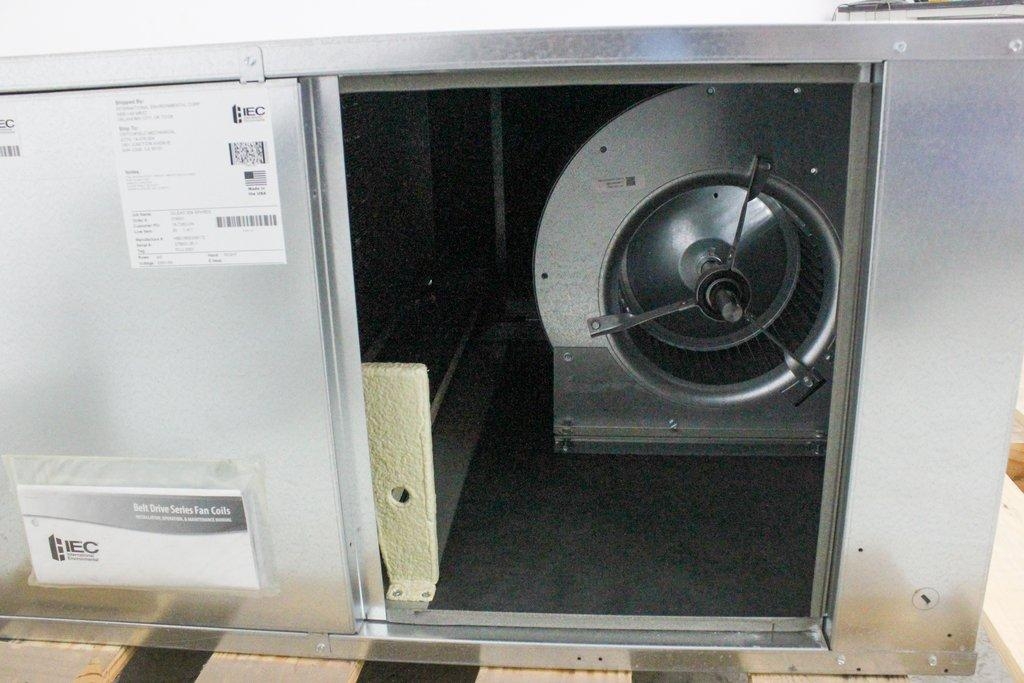 IEC HBD1600309172 Horizontal Fan Coil 600-4000 CFM Cooling/Heating