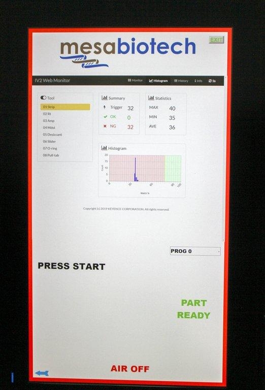 MesaBiotech 15000-000-000 Test Kit Inspection 8-12 Good Condition