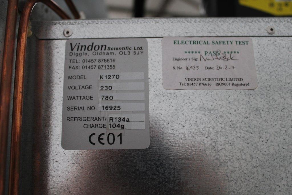 Vindon K1270 Freezer Cold Storage -20C Operations, USA-made, Energy Efficient