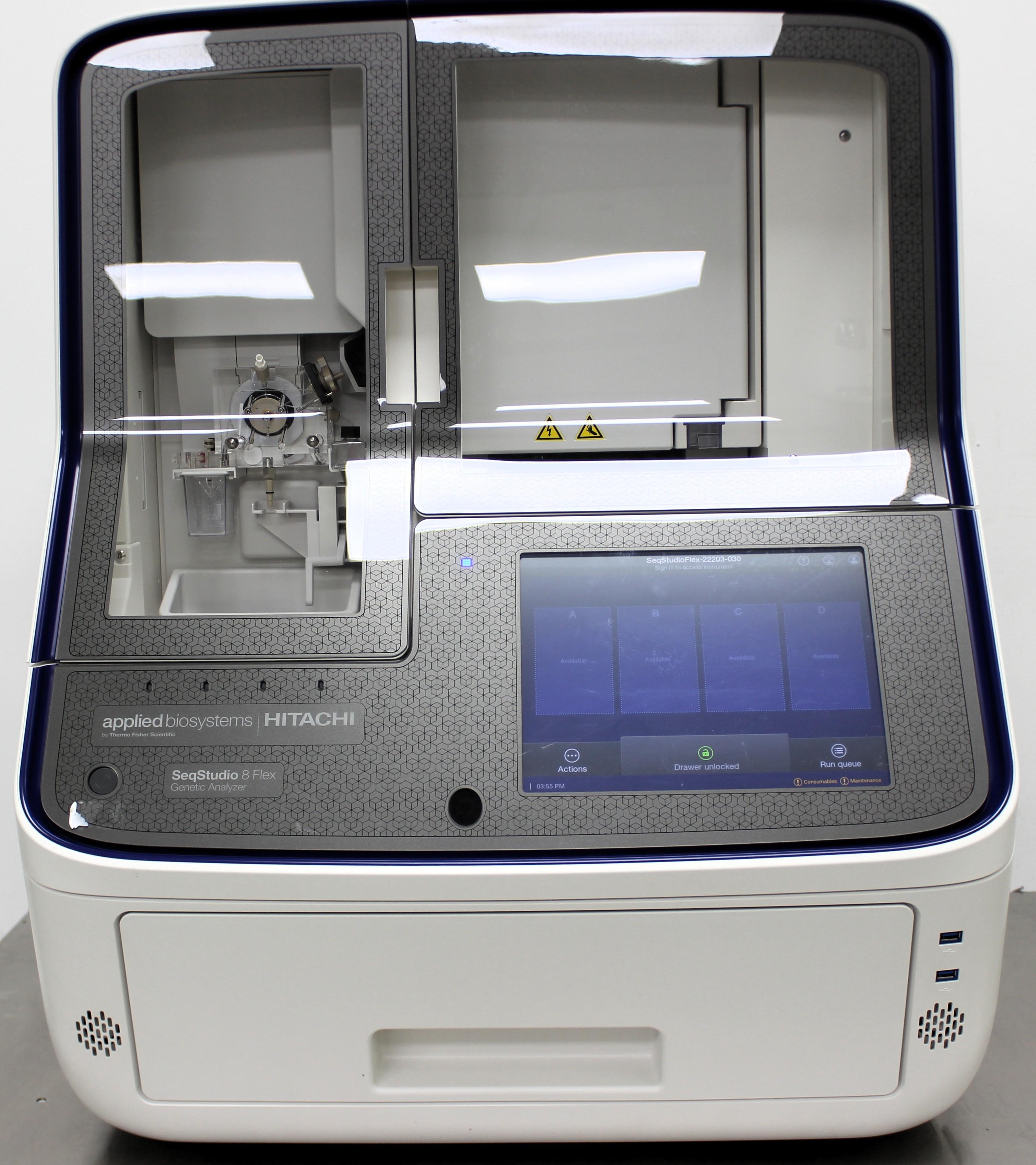 Life Tech SeqStudio 8 Flex Genetic Analyzer DNA Sanger Cloud Connectivity 100-240v