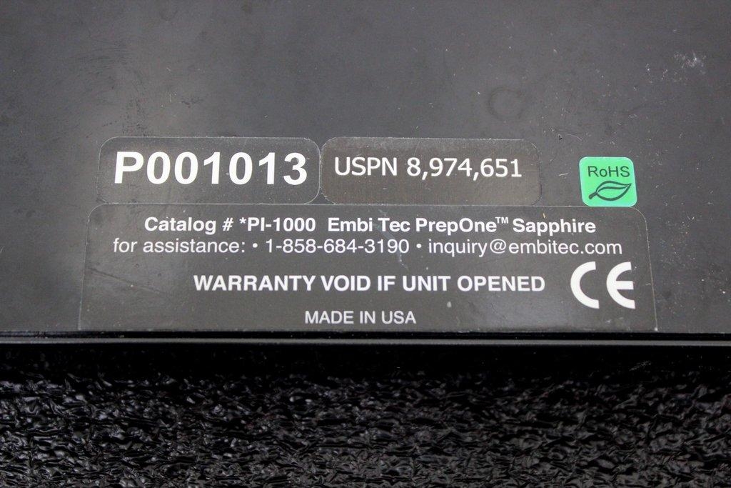 Sapphire PI-1000 Blue LED Illuminator w/ Camera Prep DNA Gel Visualization