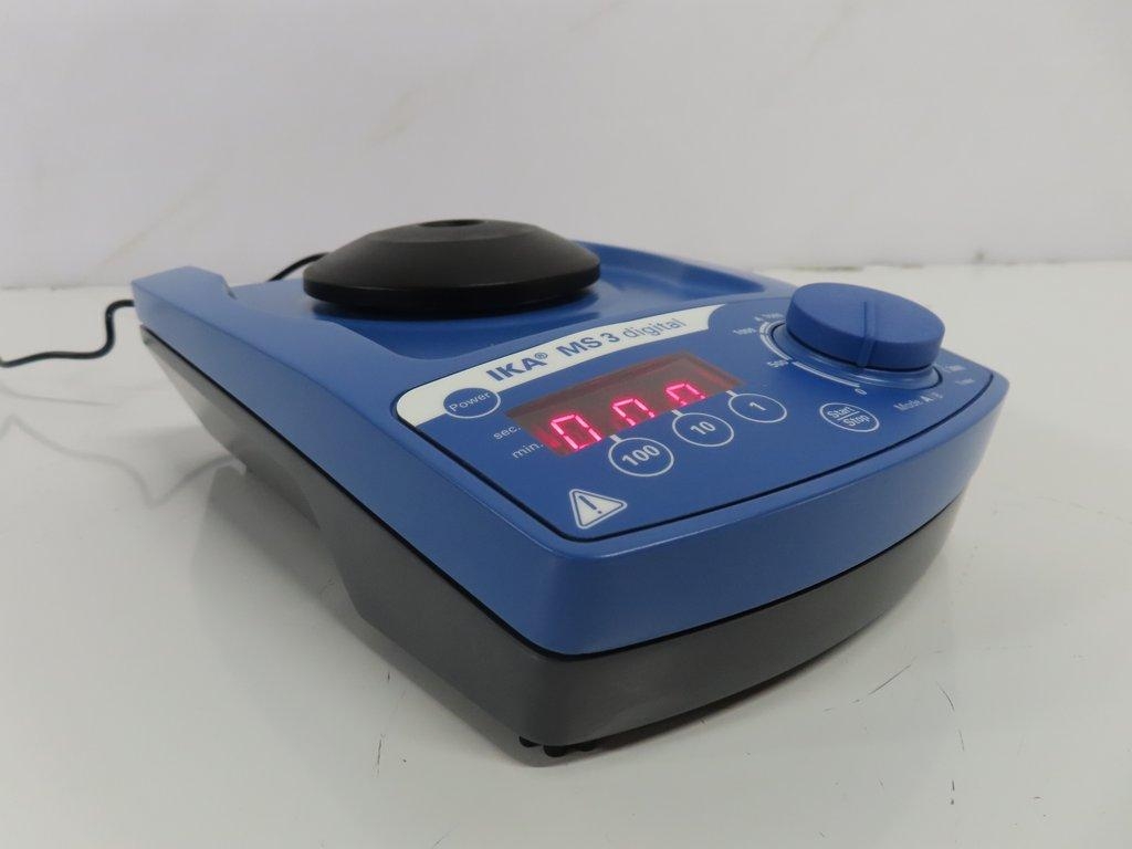 IKA MS 3 digital Vortex Mixer, Excellent Condition, Versatile Mixing