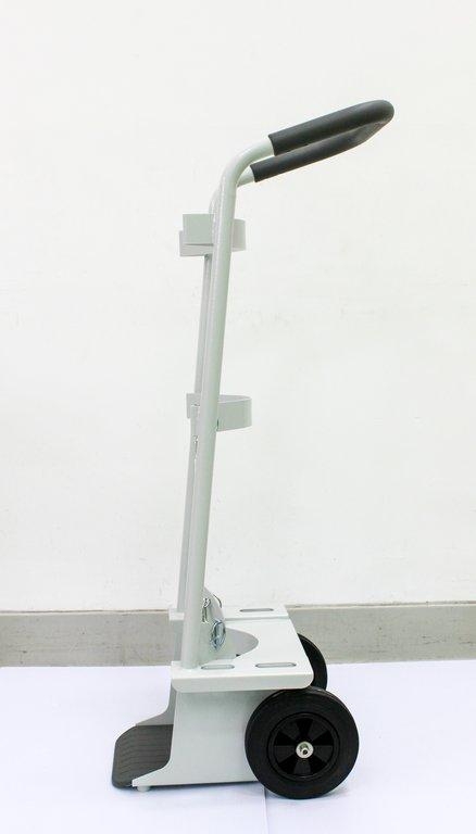 N/A Cylinder Trolley Cart Facility Equipment Safe Gas Cylinder Transport