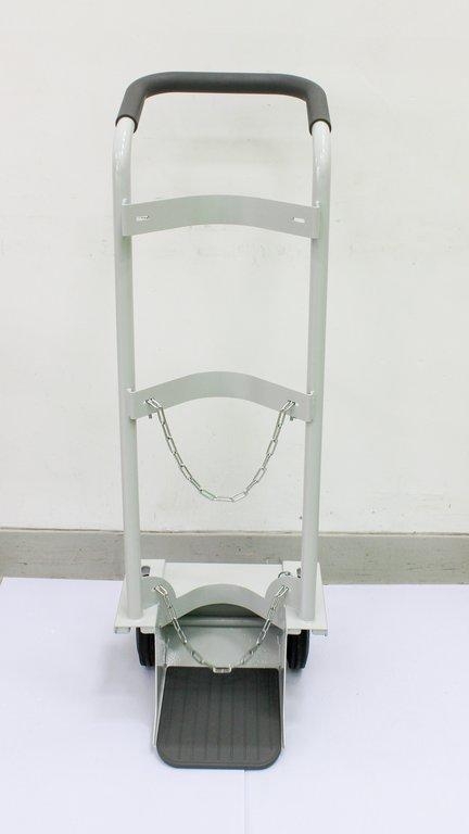 N/A Cylinder Trolley Cart Facility Equipment Safe Gas Cylinder Transport