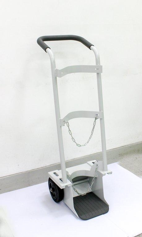 N/A Cylinder Trolley Cart Facility Equipment Safe Gas Cylinder Transport