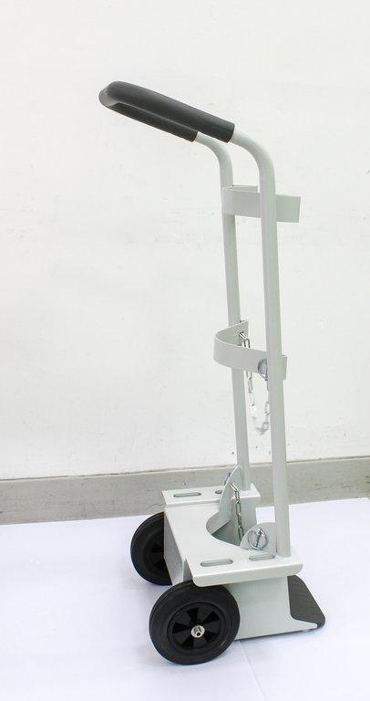 N/A Cylinder Trolley Cart Facility Equipment Safe Gas Cylinder Transport