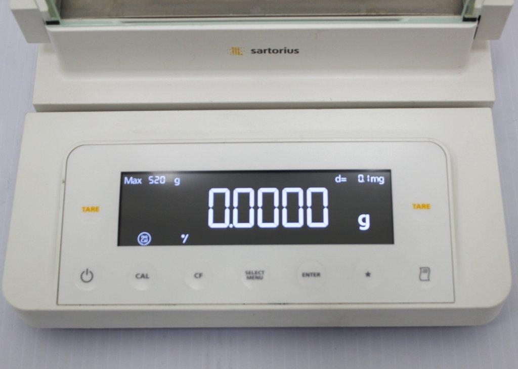 Sartorius MSE524S-100-DU Analytical Balance with 120V 60Hz Power Supply