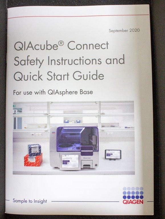 Qiagen QIAcube Automated DNA/RNA Prep System 12-Sample Capable UV Decontam.