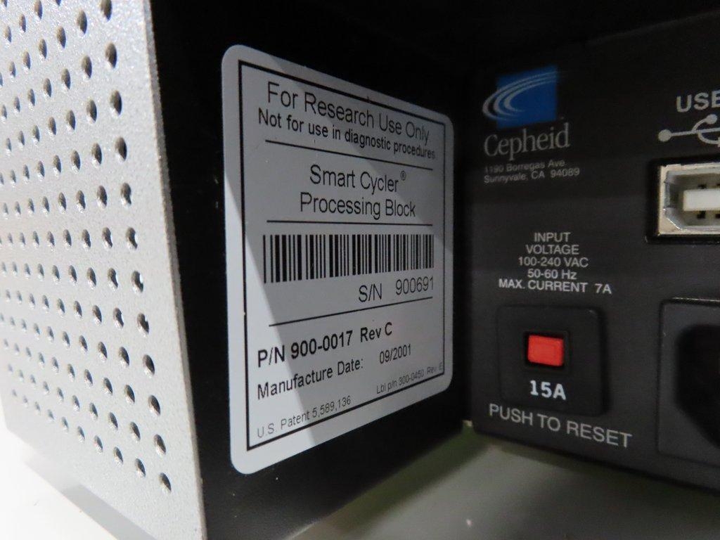 Cepheid Smart Cycler Processing Block 900-0017 Near New Condition