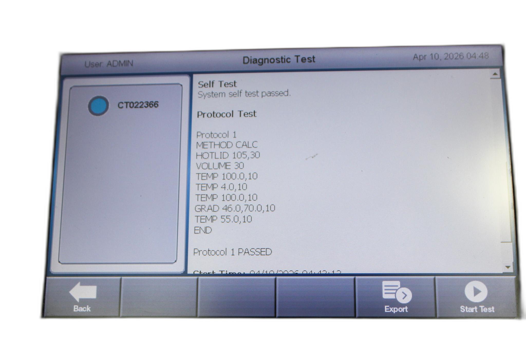 BIO-RAD C1000 Touch Thermal Cycler for Advanced PCR Analysis