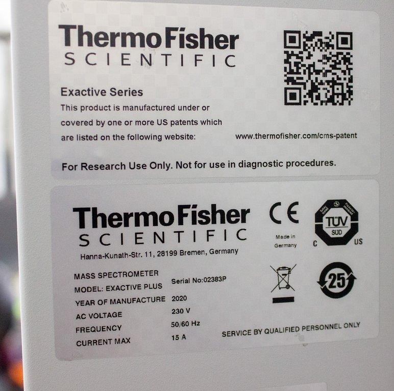 Thermo Exactive Plus Mass Spectrometer HR/AM High-Sensitivity HPLC