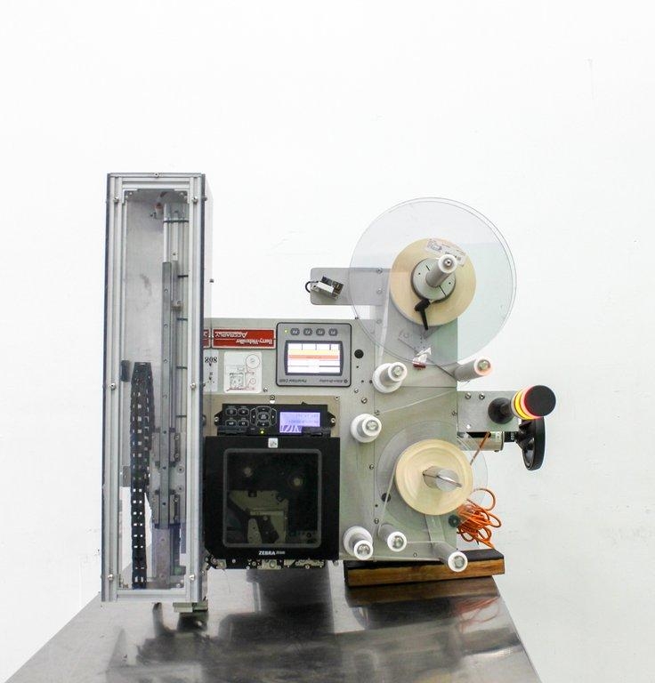 Accraply PAZ 1000 Label Applicator with Zebra and Sato Print Tech 120V